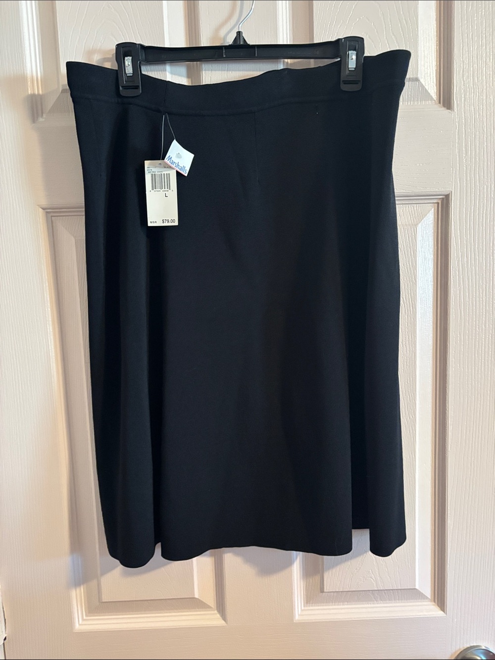 Studio M Black A-Line Skirt